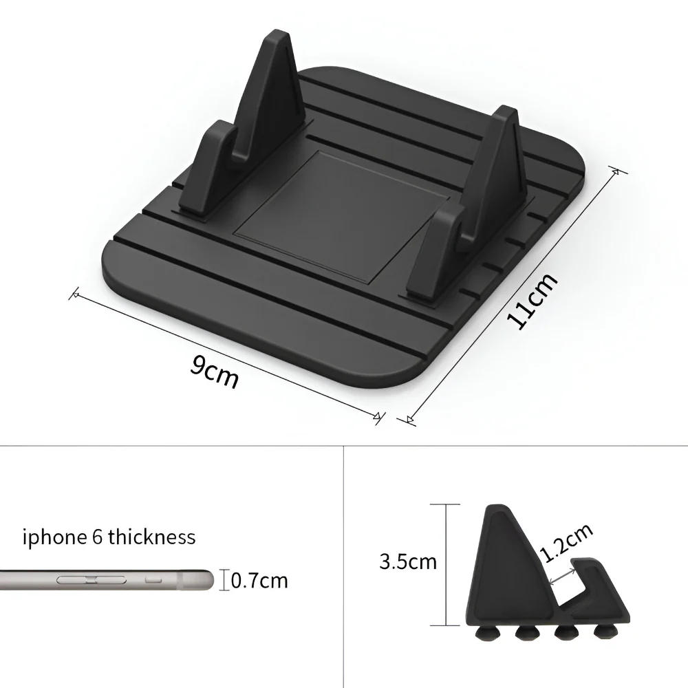 Phone Holder Car Dashboard Stand Nonslip Mounting Tool - Image 6