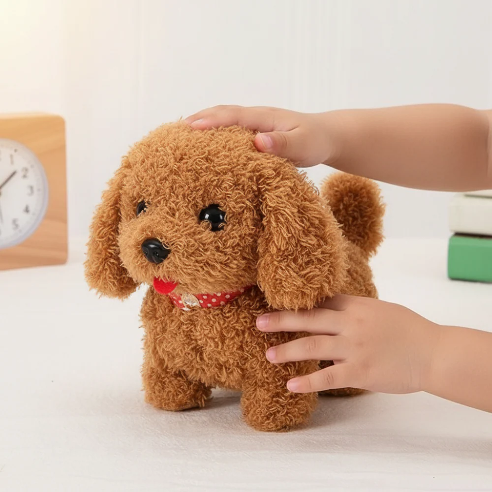Plush Dog Toy Interactive Walking Barking Puppy Figure - Image 10