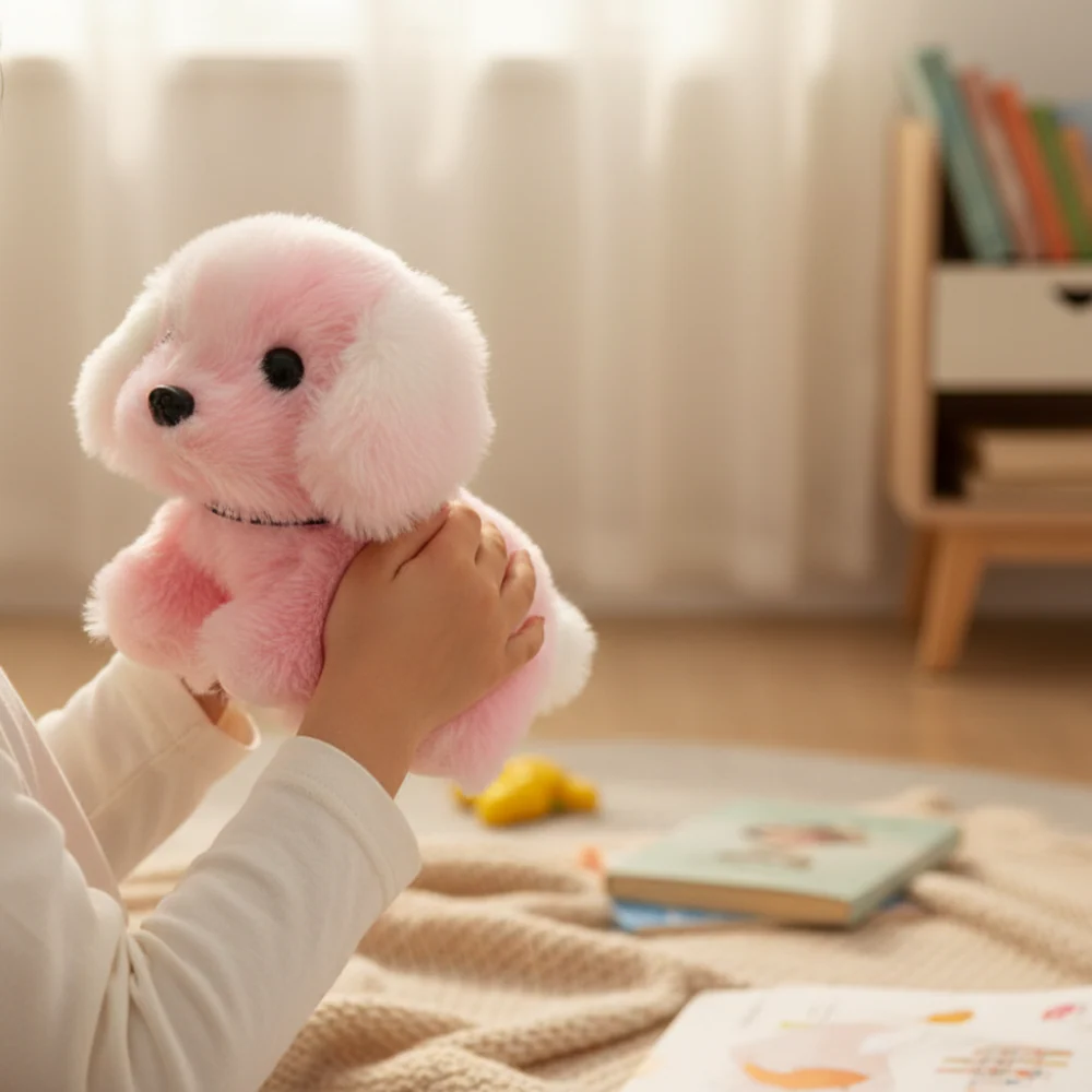 Plush Dog Toy Interactive Walking Barking Puppy Figure - Image 4