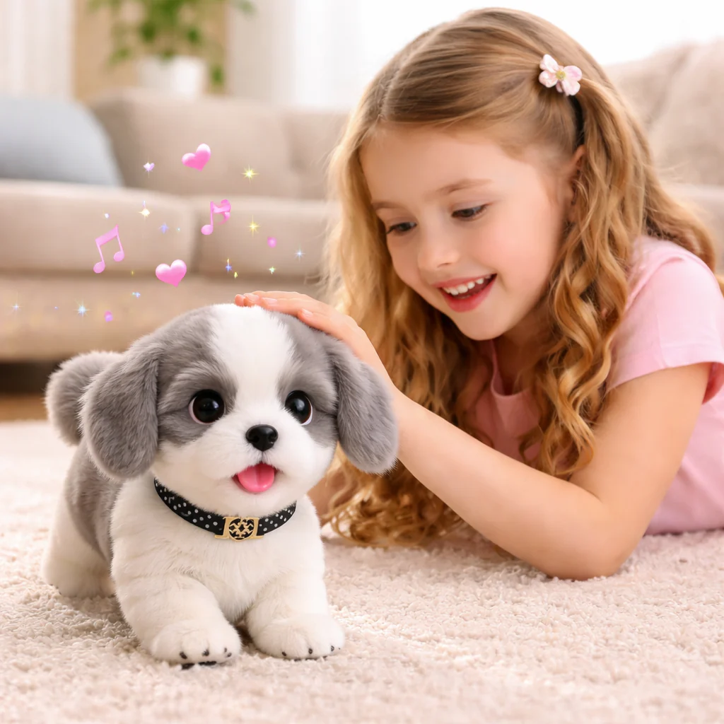Plush Dog Toy Interactive Walking Puppy Sound Kids - Image 9