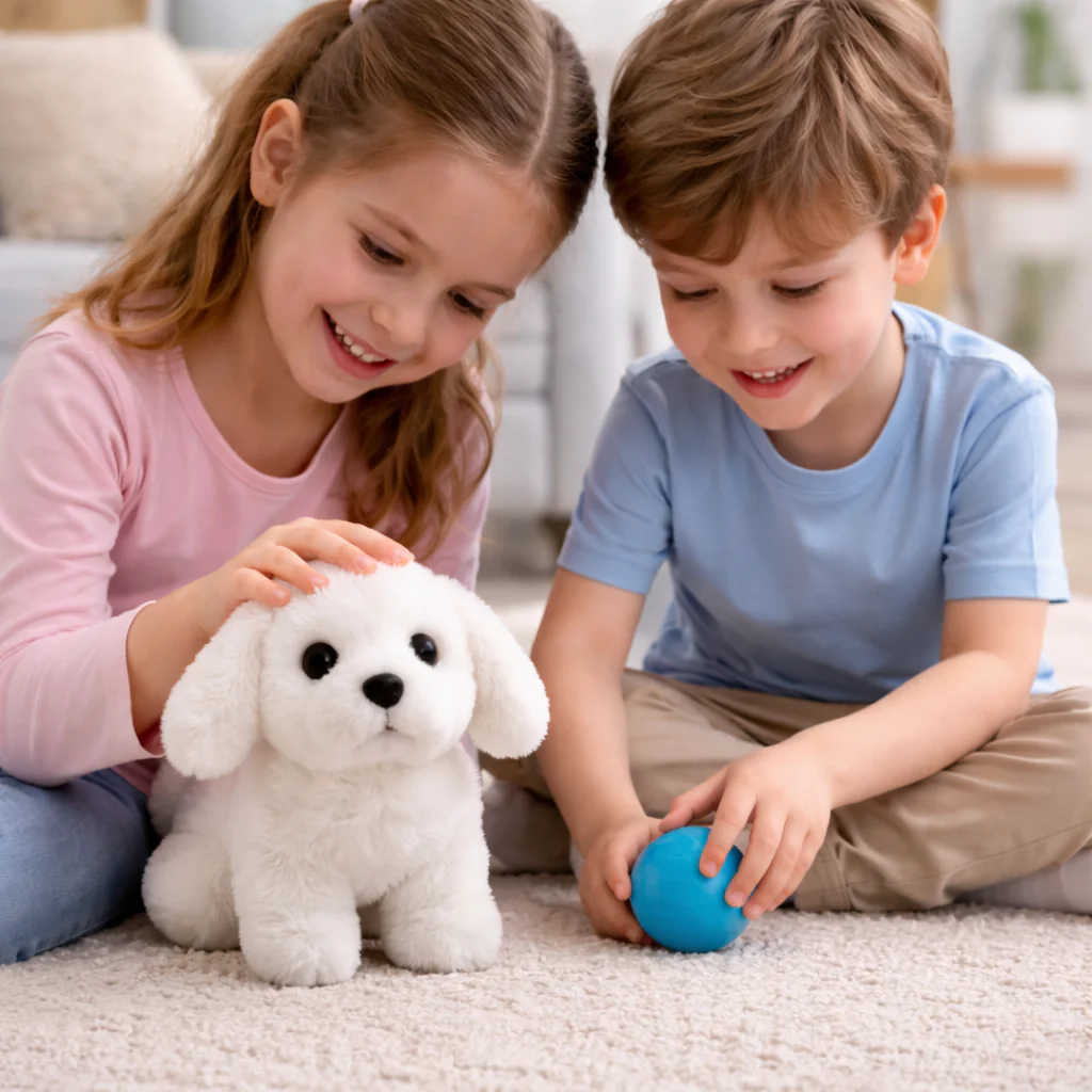 Plush Toy Interactive Puppy Walking Barking Soft Dog - Image 5