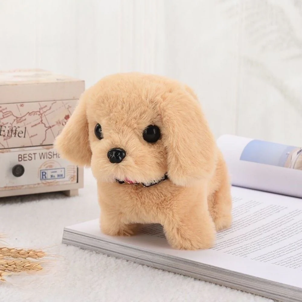 Plush Toy Interactive Robot Puppy Walking Barking Features - Image 4
