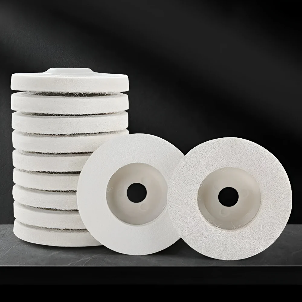 Polishing Wheel Felt Disc Grinder Surface Buffing Pad Set - Image 3