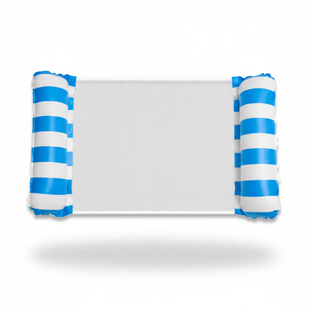 Pool Float Hammock Inflatable Mesh Lounge Chair Water Relaxing - Image 2