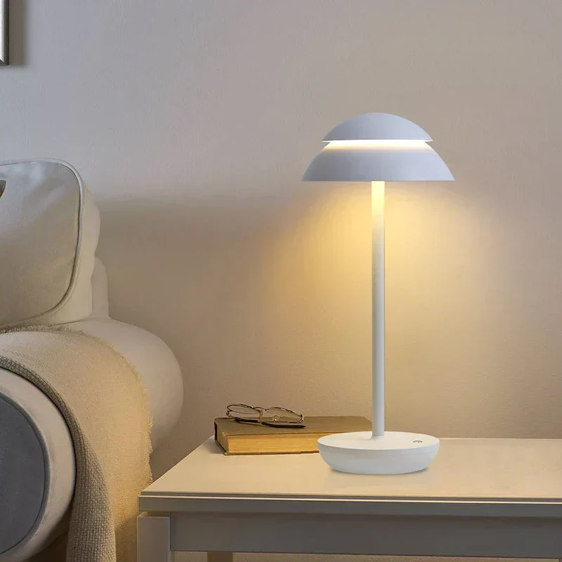 PowerLuxe Rechargeable Table Lamp | Modern Wireless Lighting - Image 6