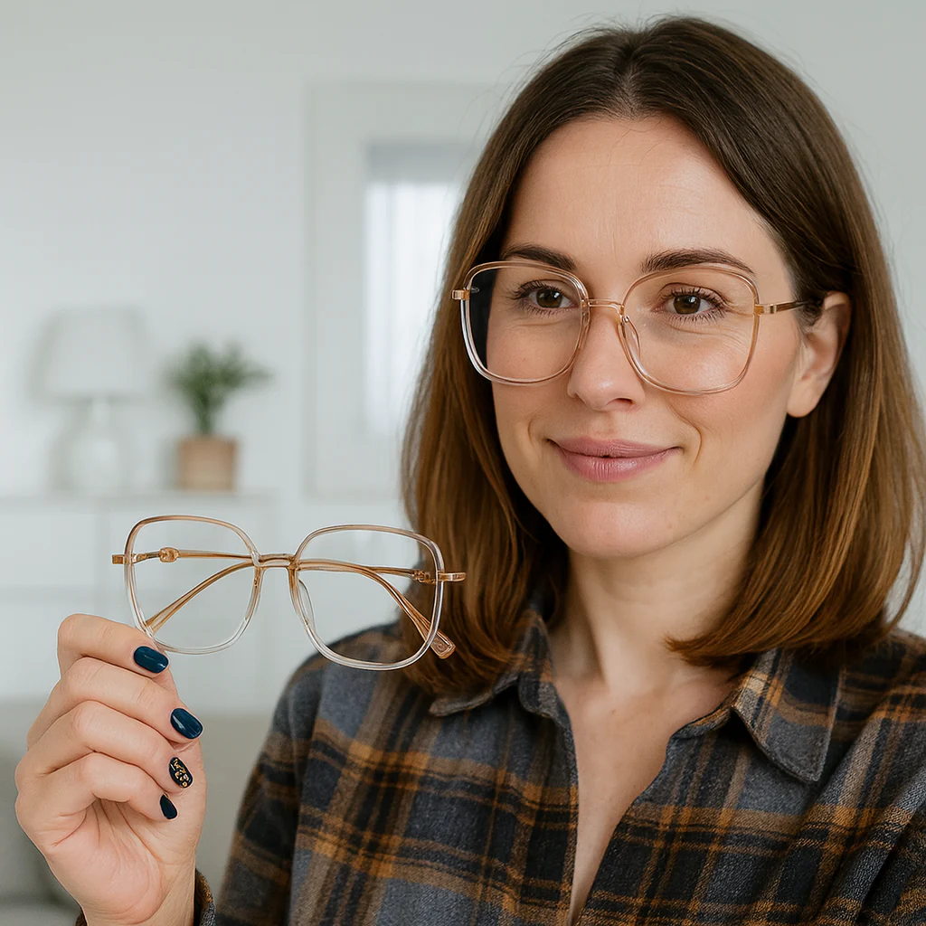 Reading Glasses Progressive Blue Light Blocking Lightweight Frame - Image 9