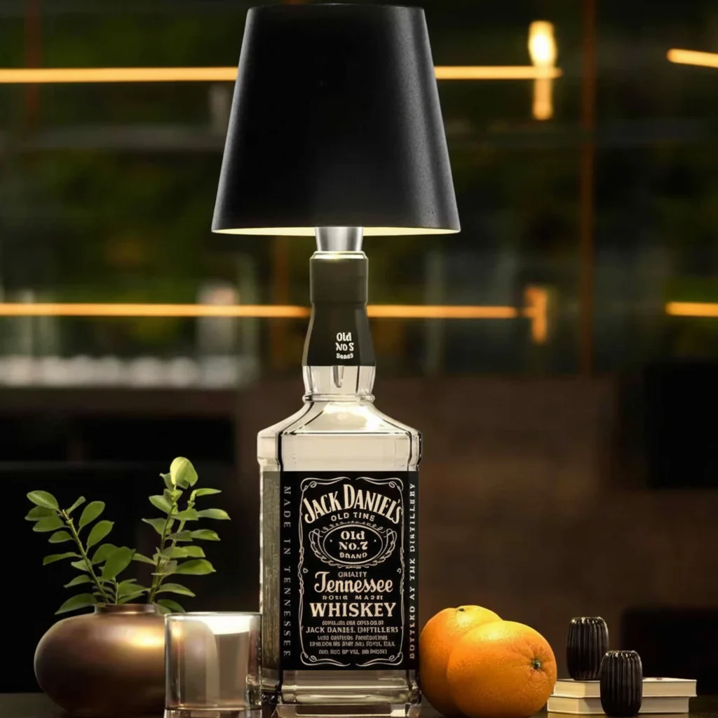 Rechargeable Bottle Lamp Home Decor Adjustable Light Source - Image 2