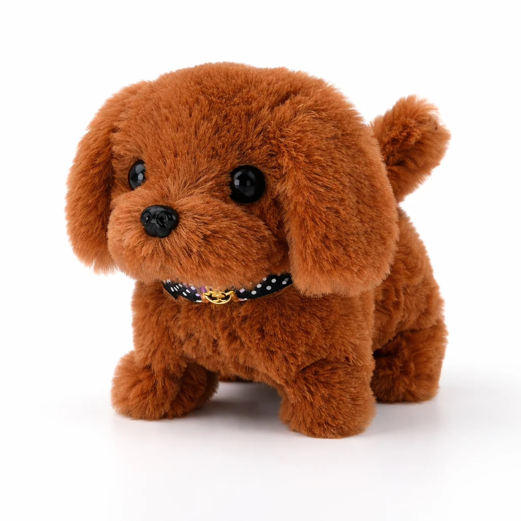 Robot Dog Interactive Plush Puppy Toy Realistic Walking Puppy - Image 3