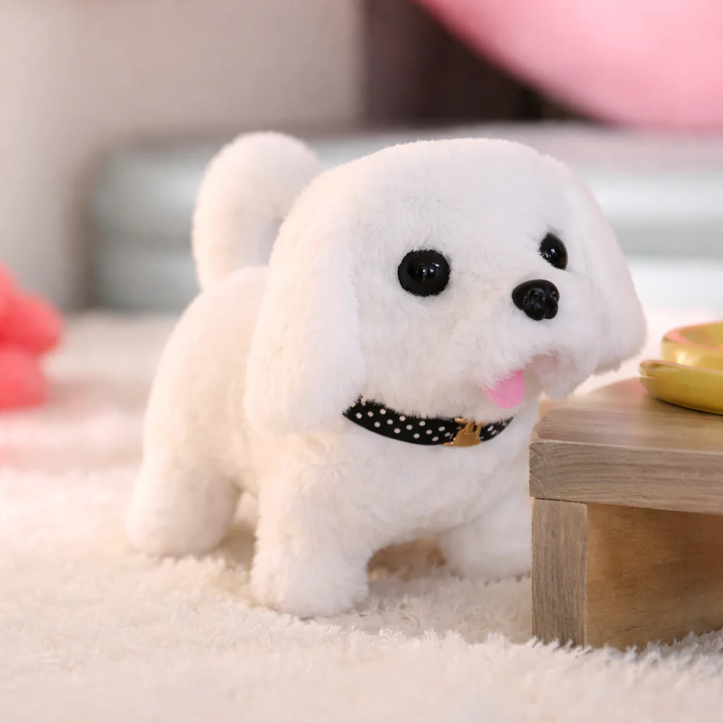 Robot Dog Interactive Plush Puppy Toy Walking Barking Tail Wagging - Image 6
