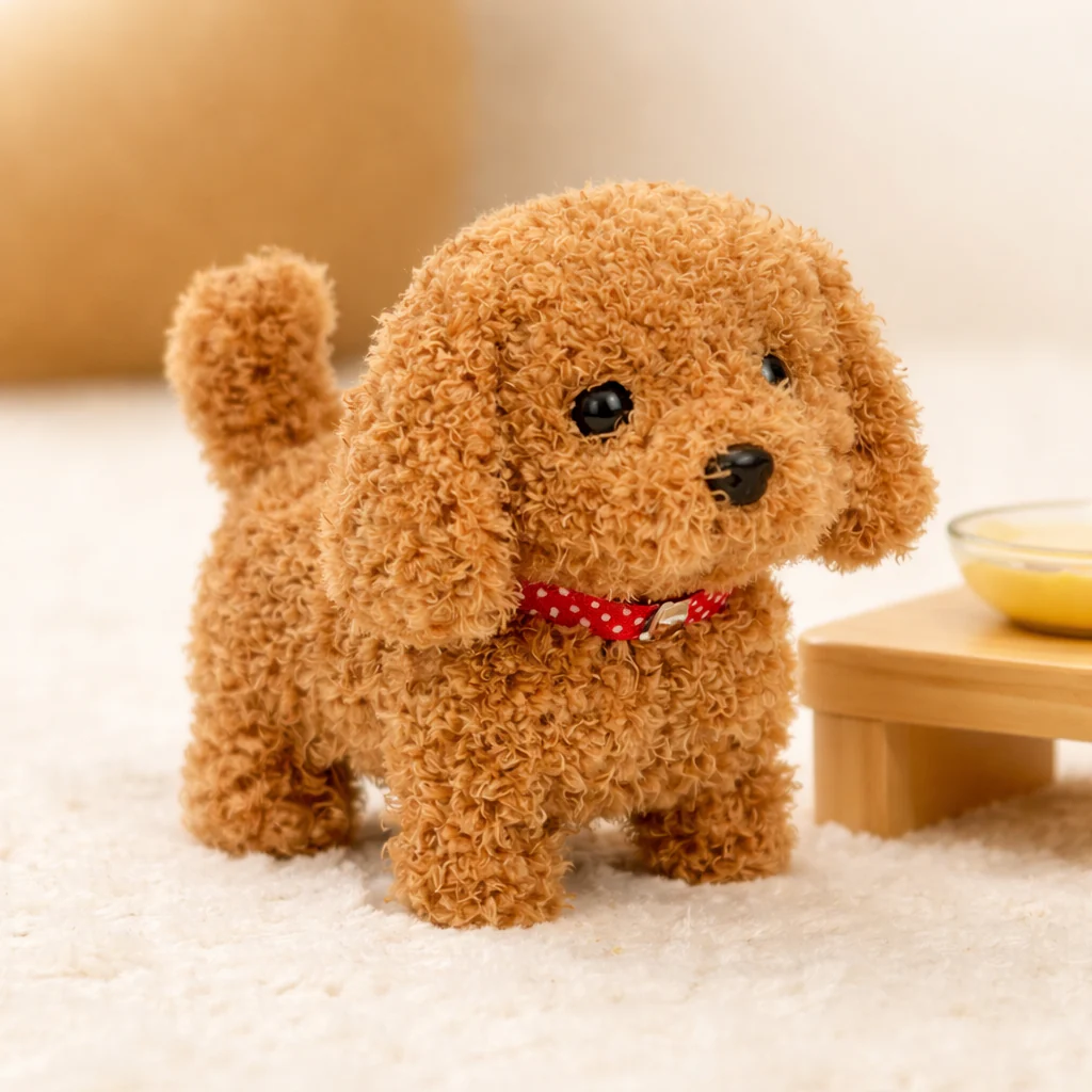Robot Dog Interactive Plush Puppy Toy Walking Barking Tail Wagging - Image 8