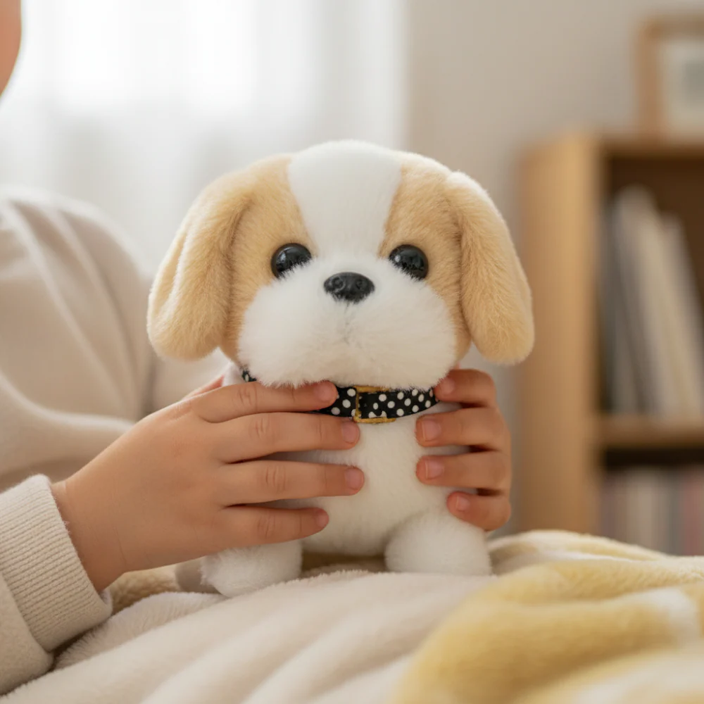 Robot Dog Toy Interactive Plush Puppy Motion Barking Figure - Image 6