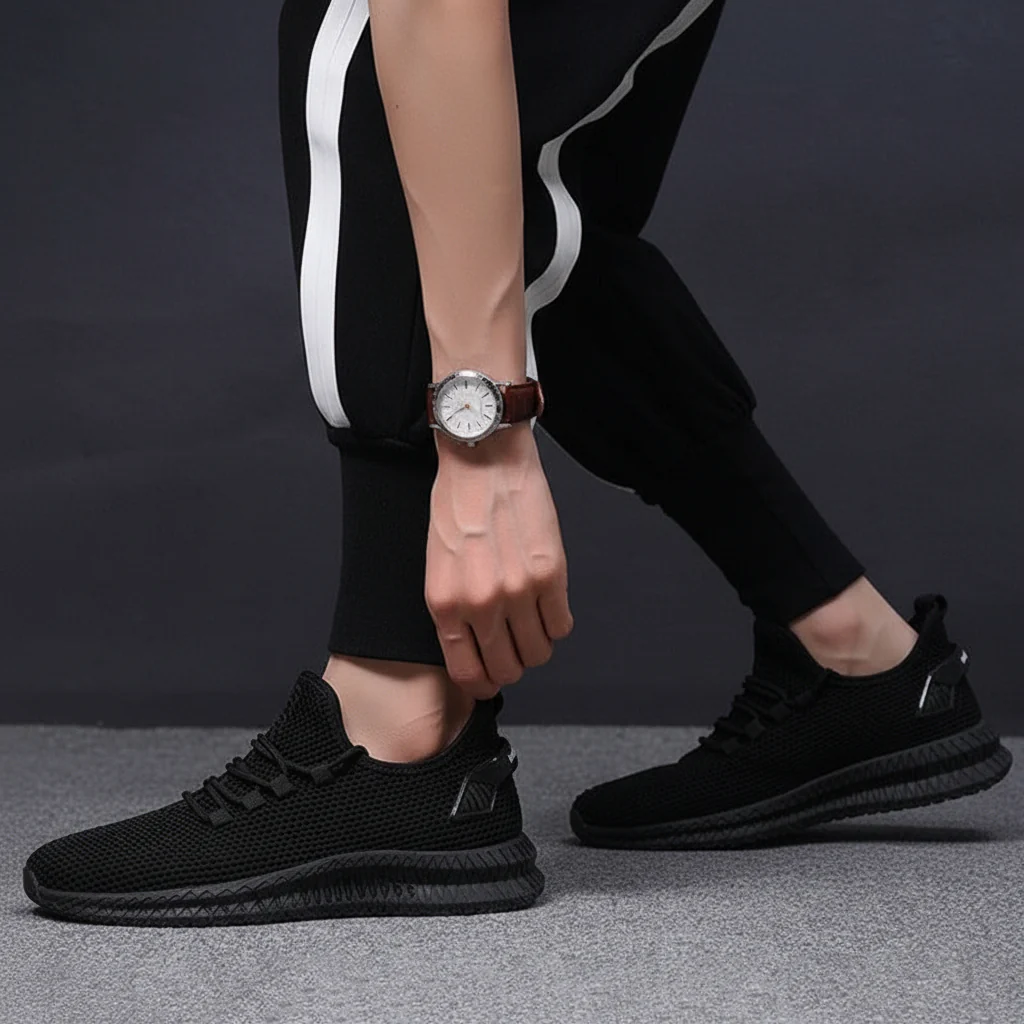 Running Shoes Mens Breathable Mesh Lightweight Athletic Sneakers - Image 9