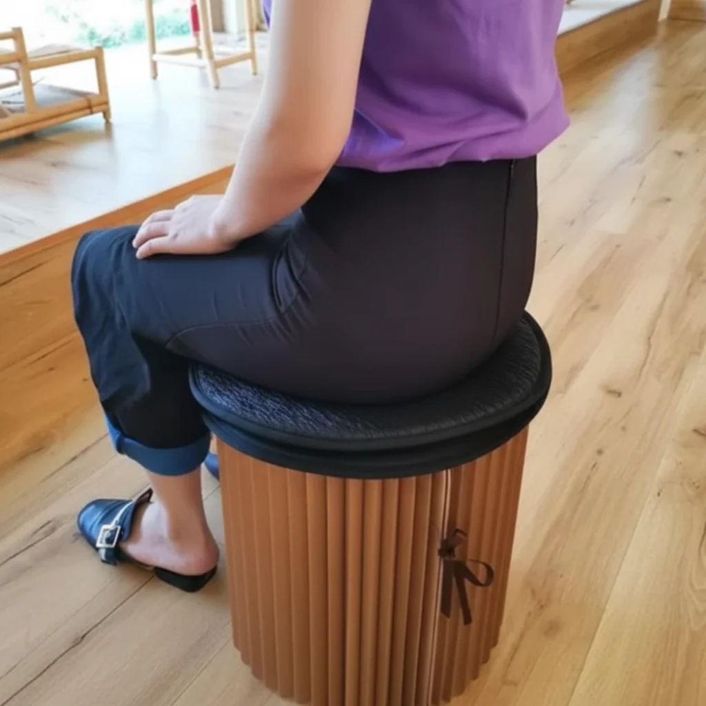 Seat Cushion Swivel Memory Foam Rotating Support Easy Mobility - Image 5