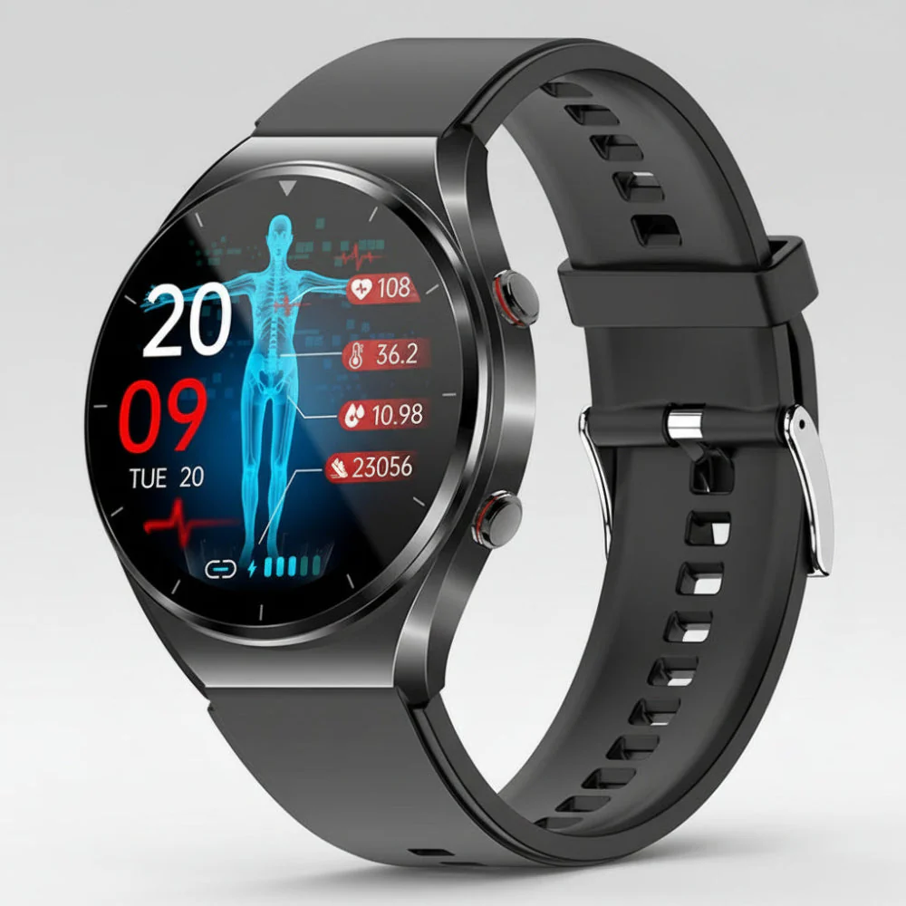 Smart Watch Fitness ECG Health Tracker Design - Image 2