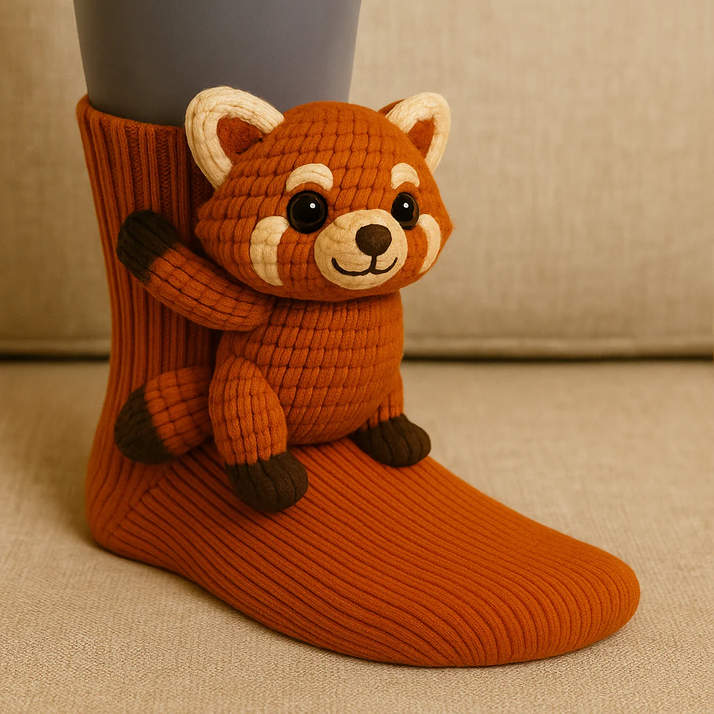 Socks Animal 3D House Non Slip Cozy Design - Image 4