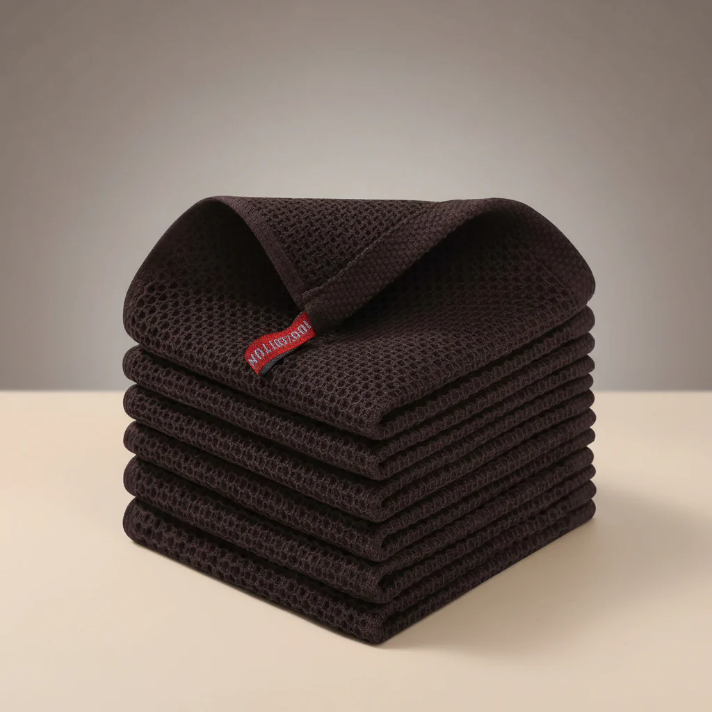 Soft Cotton Dish Cloths Set Absorbent Honeycomb Waffle Weave - Image 21
