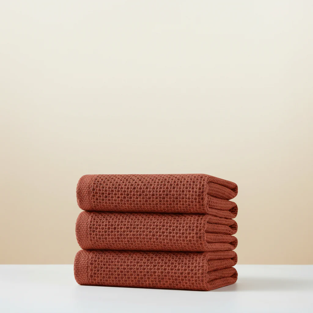 Soft Cotton Dish Cloths Set Absorbent Honeycomb Waffle Weave - Image 37