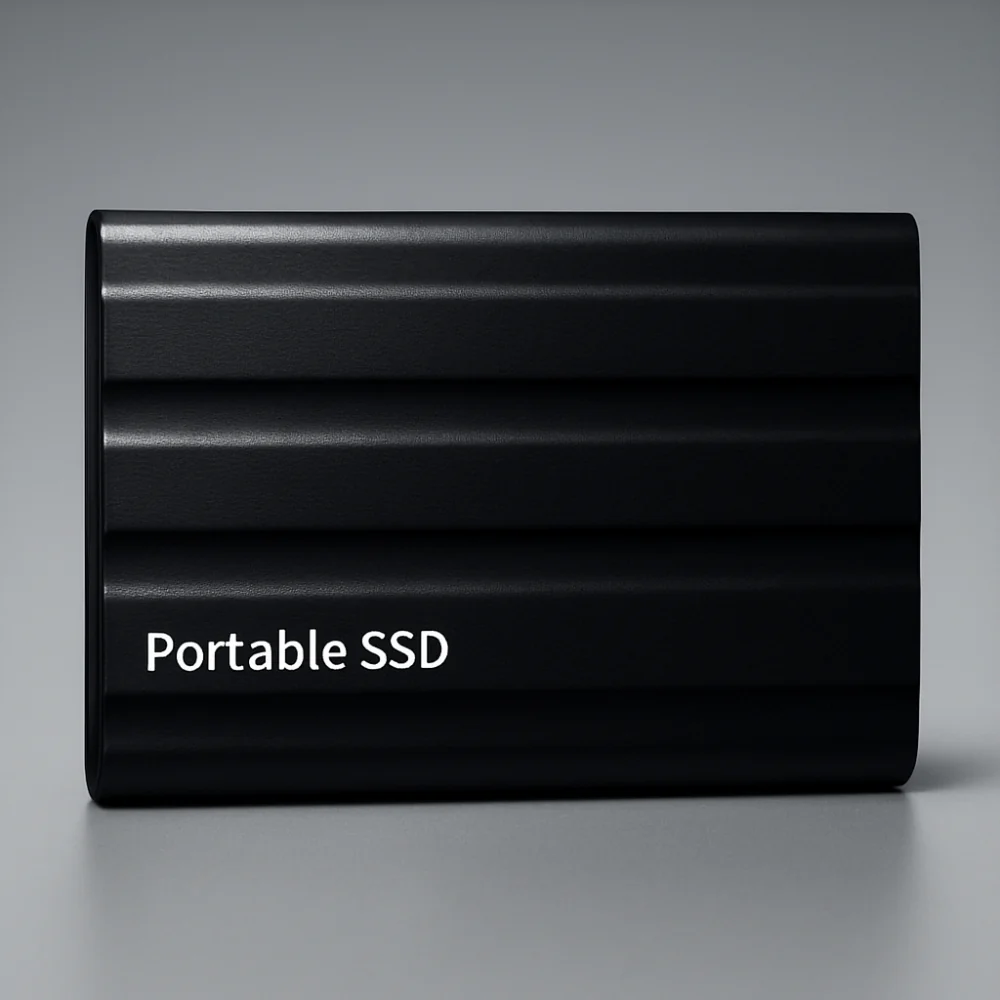 SSD External Drive Portable Storage Device Metal Enclosure - Image 2
