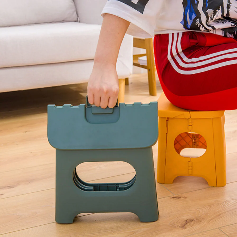 Step Stool Folding Plastic Portable Home Footstool - Image 13