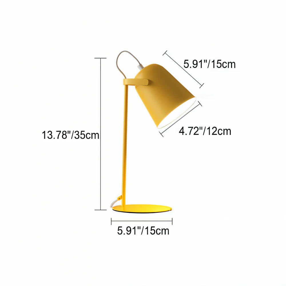 Table Lamp Rotating Metal Adjustable Desk Light - Image 15