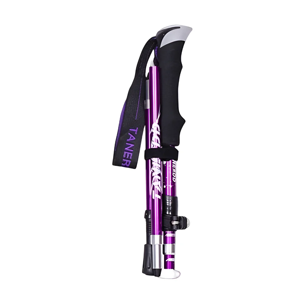 Trekking Poles Foldable Telescopic Hiking Support Stick - Image 14