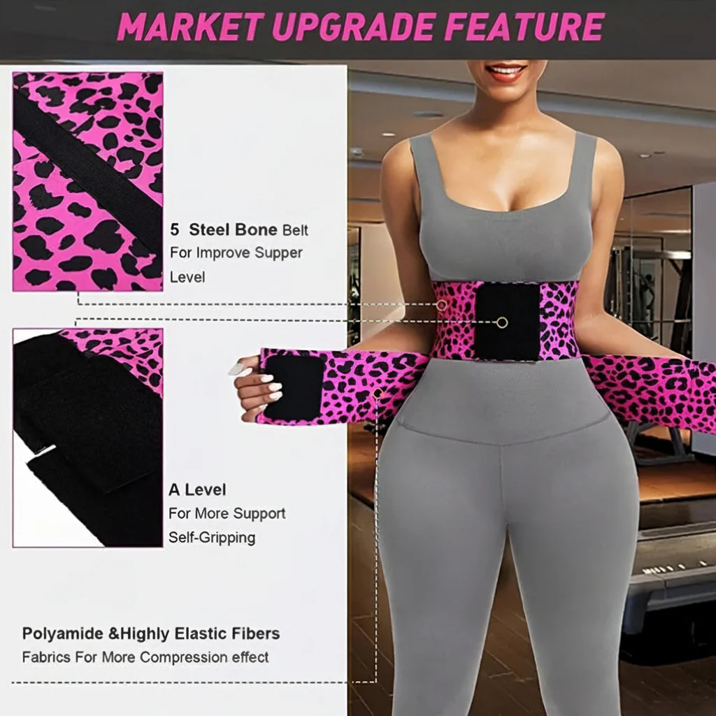 Waist Trainer Tummy Compression Pull On Shapewear Belt - Image 8