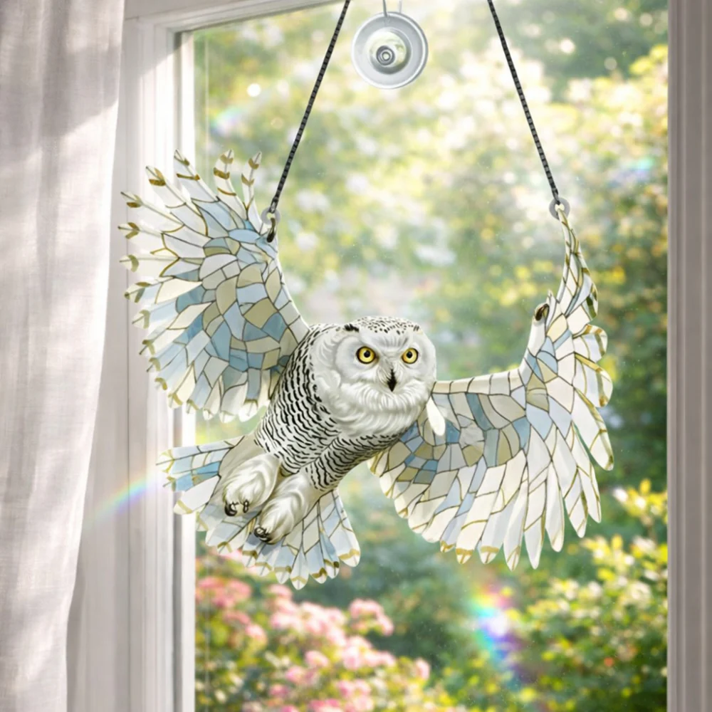 Wall Art Window Suncatcher Hummingbird Hanging Decor - Image 6