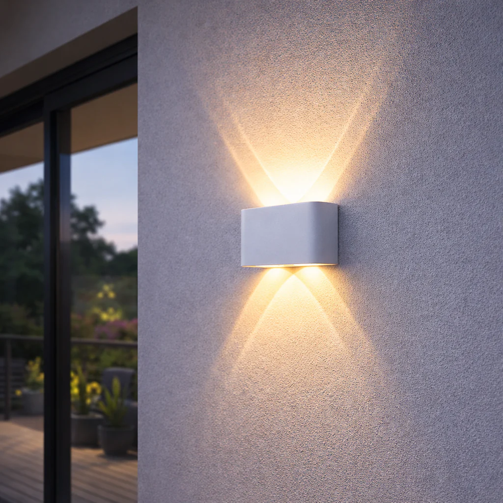 Wall Light LED Minimalist Up Down Glow Interior Exterior - Image 4