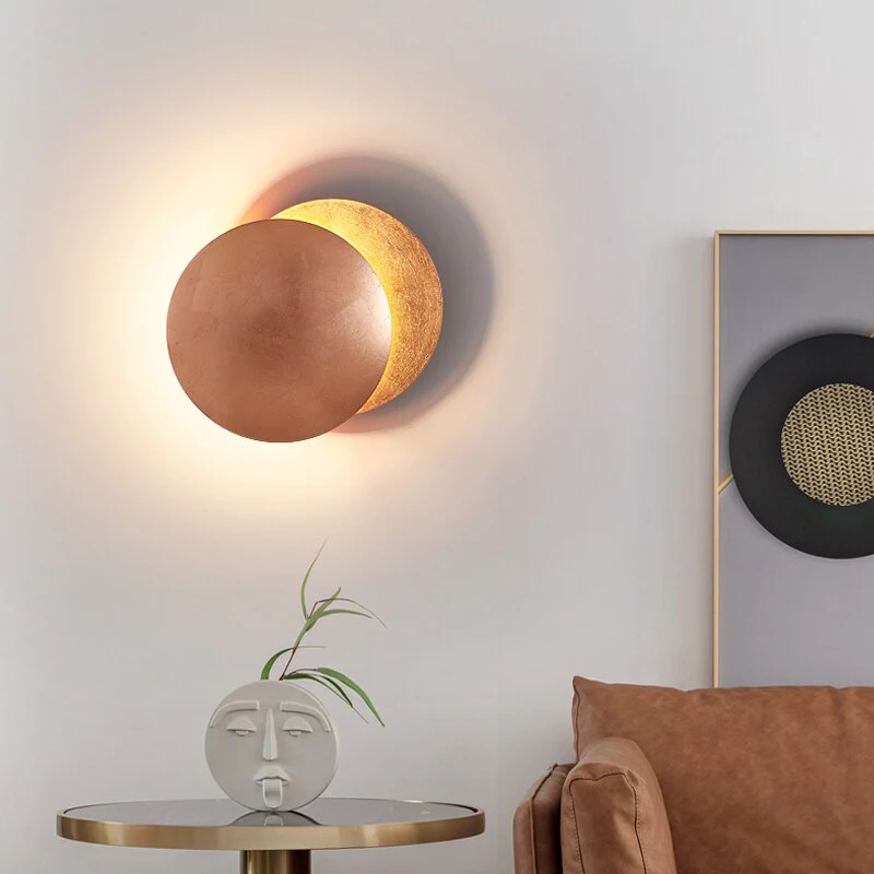 Lunaris Wall Light | Modern Solar Eclipse Inspired Wall Sconce - Image 4