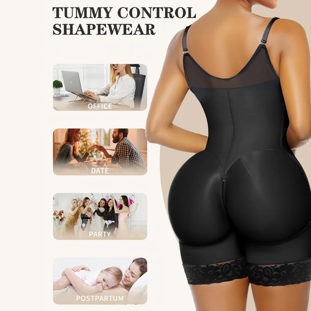 Women’s Shapewear Full Body Bodysuit One Piece Undergarment - Image 4