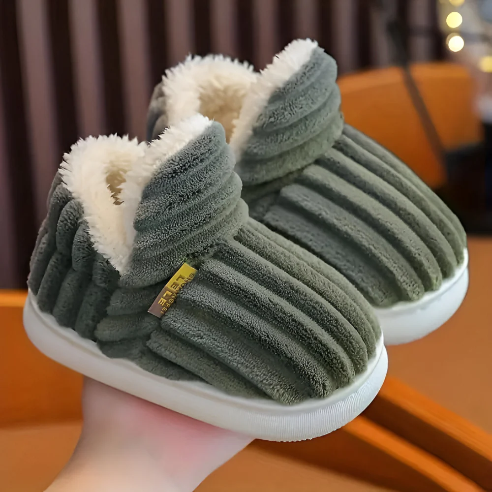 Women’s Slippers House Indoor Non Slip Winter Footwear - Image 2