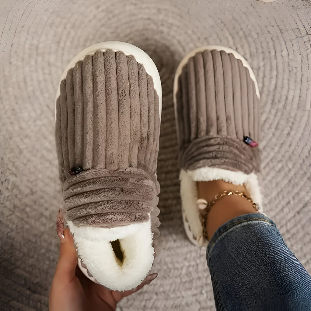 Women’s Slippers House Indoor Non Slip Winter Footwear - Image 8