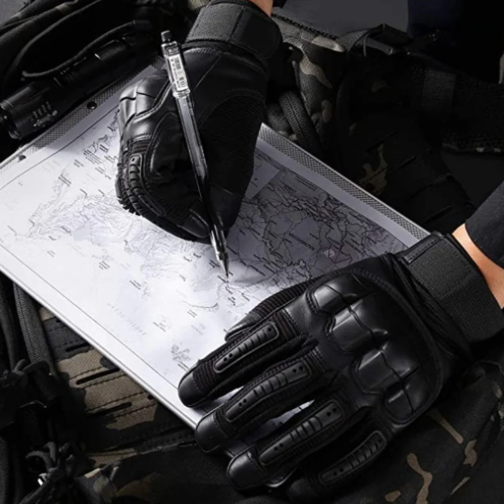 Work Gloves Tactical Grip Reinforced Knuckle Outdoor Glove Set - Image 11